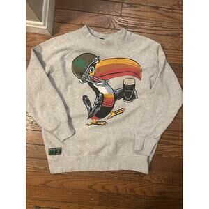 Notre Dam Sweatshirt Mens Small Gray Guinness Fighting Irish Sweater Pullover